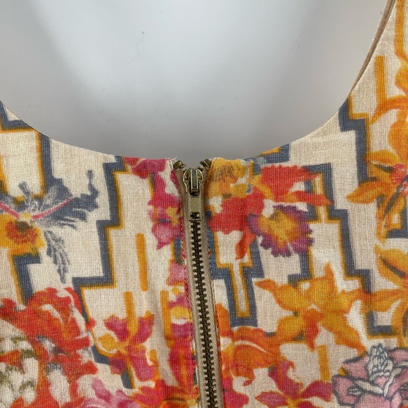 FREE PEOPLE Dress Size 4 Mini Boho Bohemian Sleeveless Mini Festival Concert - Picture 8 of 14